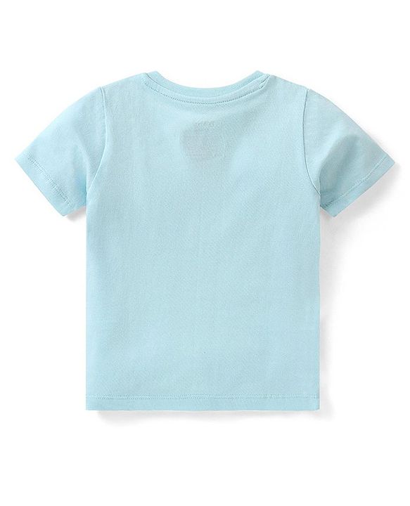 Babyhug Disney Cotton Half Sleeves T-Shirts With Lion King Graphics  Pack of 3 - Blue & White
