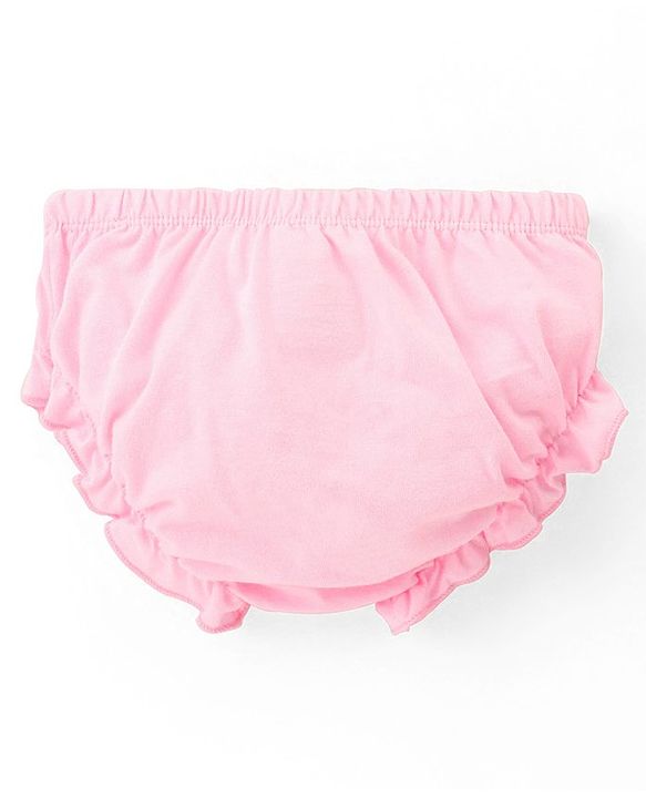 Babyhug 100% Cotton Knit Bloomers with Fruits Print Pack of 7 - Multicolor