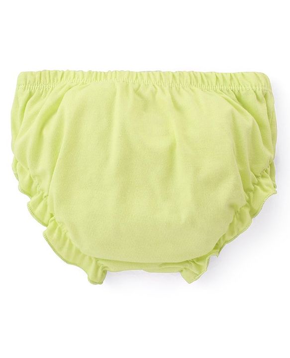 Babyhug 100% Cotton Knit Bloomers with Fruits Print Pack of 7 - Multicolor