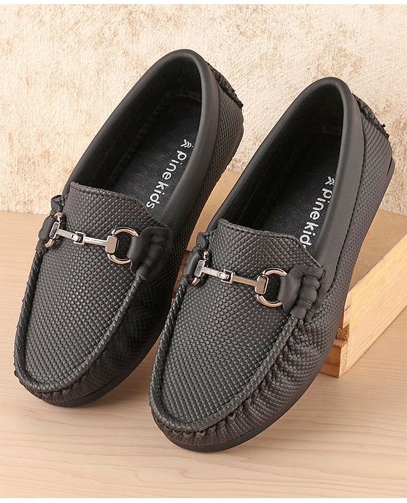 Pine Kids Slip On Formal Shoes - Brown