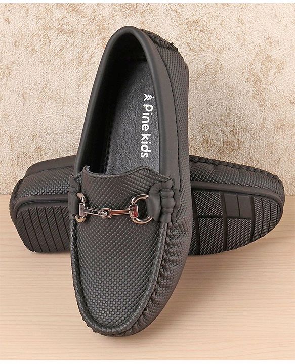 Pine Kids Slip On Formal Shoes - Brown