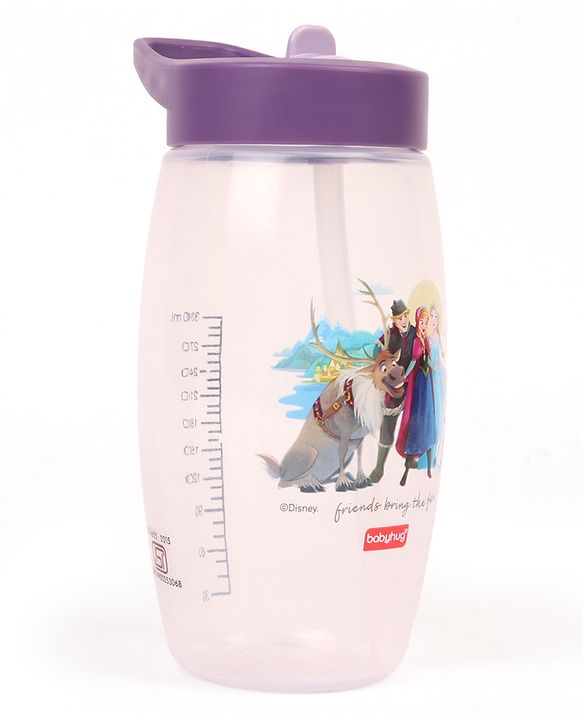 Babyhug Disney Spout Sipper with Frozen Print Purple - 300 ml