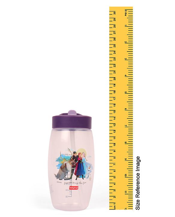 Babyhug Disney Spout Sipper with Frozen Print Purple - 300 ml