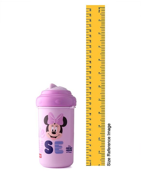 Babyhug Disney Straw Sipper with Strap & Mickey Mouse Print - 360 ml