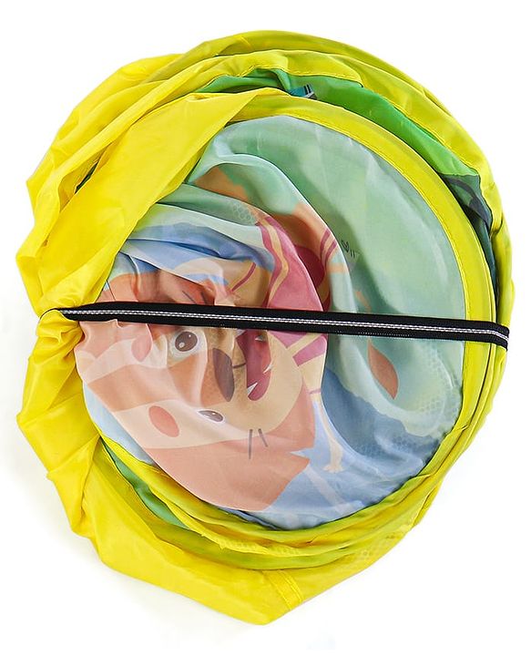 Babyhug Jump & Joy Jungle Animal Activity Ball Pool  Set With 50 Colourful Balls for Kids|Ball Pit for Kids 2+ Years |Birthday Gift for Kids|BIS Certified