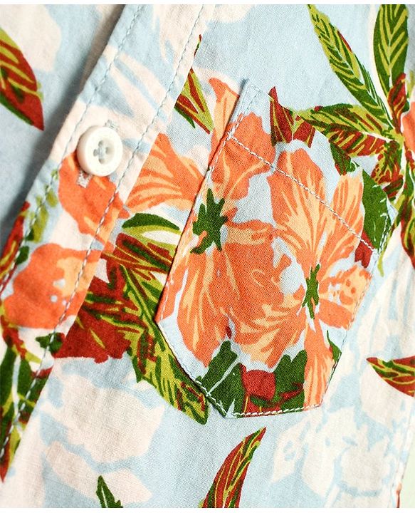 Babyhug Cotton Woven Half Sleeves Shirt with Floral Print - Multicolour