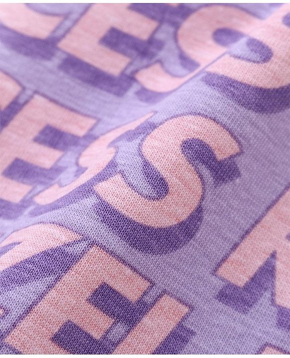 Babyhug Disney Lycra Knit Full Length Leggings with Disney Princess Print Pack of 3 - Sky Navy Blue & Purple
