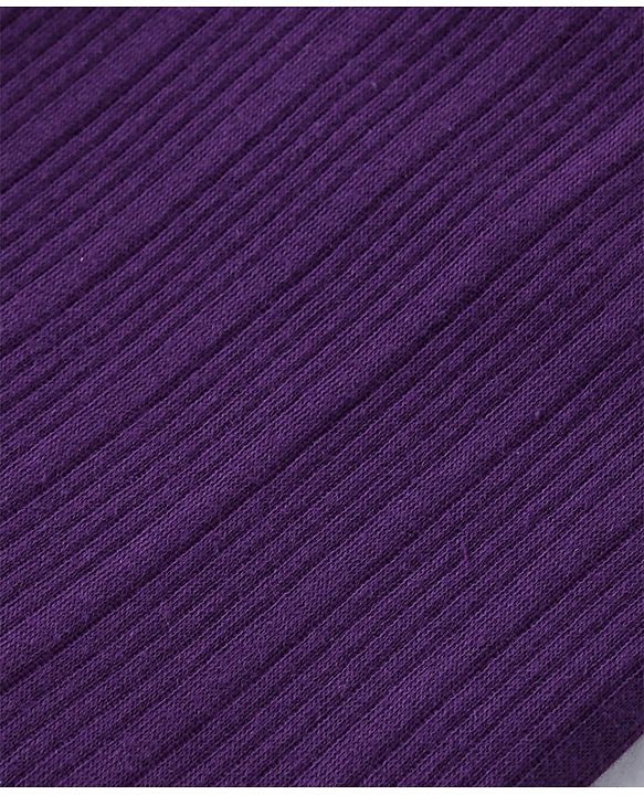 Babyhug Full Sleeves Solid Colour Thermal Vest - Purple