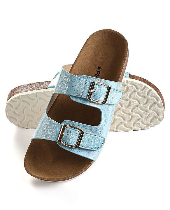 Pine Kids Casual Sandals with Buckle Closure - Blue