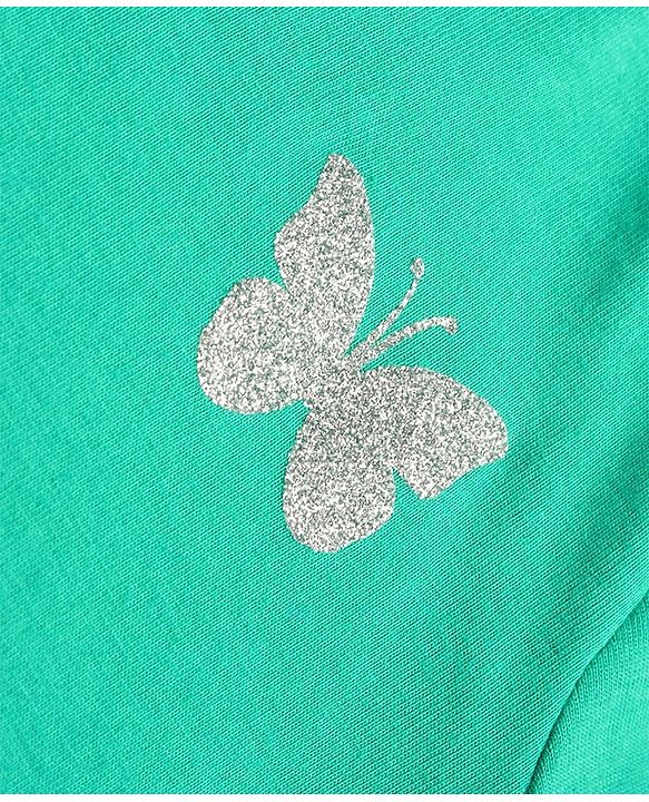Pine Kids 100% Cotton Half Sleeves Round Neck T-Shirt Floral Print - Yellow