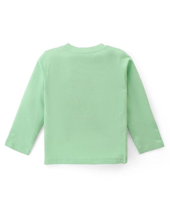 Babyhug Cotton Knit Full Sleeves T-Shirts With Bear & Text Graphics Pack of 3 - Multicolor