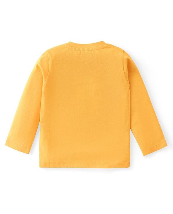 Babyhug Cotton Knit  Full Sleeves T-Shirt with Animal Graphics Pack of 5 - Multicolor