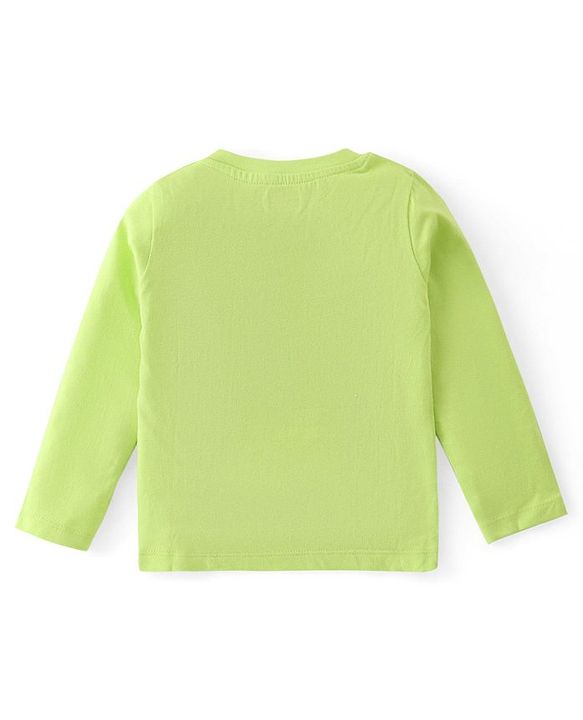 Babyhug Cotton Knit  Full Sleeves T-Shirt with Animal Graphics Pack of 5 - Multicolor
