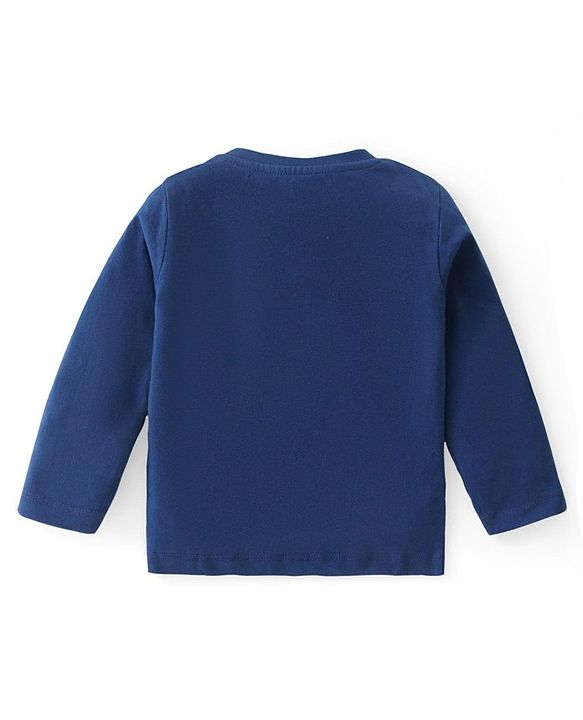 Babyhug Cotton Knit  Full Sleeves T-Shirt with Animal Graphics Pack of 5 - Multicolor