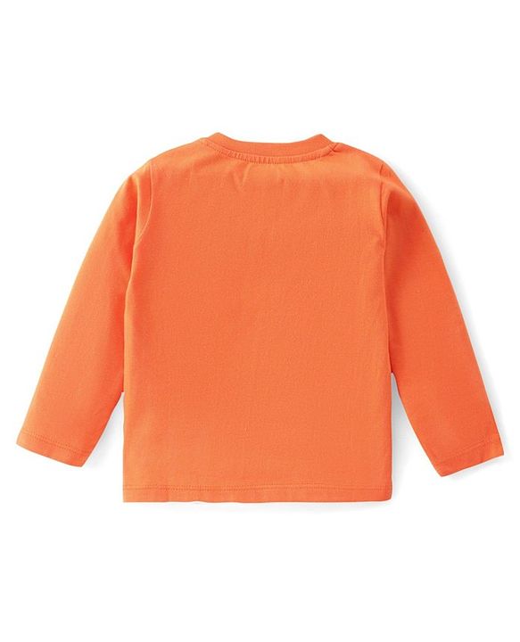 Babyhug Cotton Knit  Full Sleeves T-Shirt with Animal Graphics Pack of 5 - Multicolor