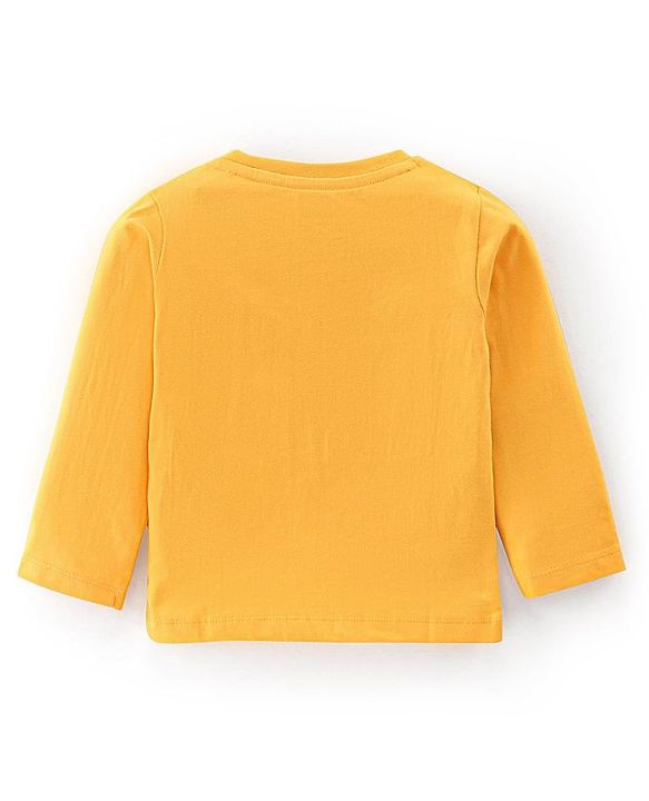 Babyhug Cotton Knit   Full Sleeves T-Shirts with Striped & Animal Print Pack of 7 - Blue Yellow & Red