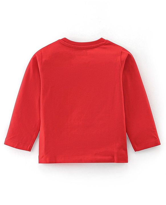Babyhug Cotton Knit   Full Sleeves T-Shirts with Striped & Animal Print Pack of 7 - Blue Yellow & Red