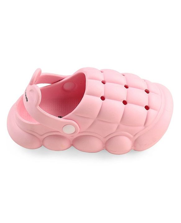 Cute Walk by Babyhug Clogs with Back Strap Closure - Pink