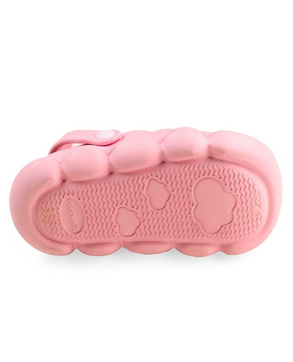 Cute Walk by Babyhug Clogs with Back Strap Closure - Pink