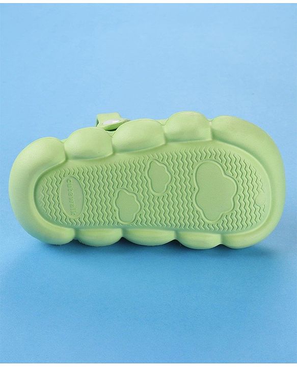 Cute Walk by Babyhug Clogs with Back Strap Closure - Green