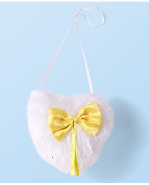 Babyhug Single Jersey Knit Full Sleeves Frocks With Stockings & Sling Bag Polka Dot Print - Mustard