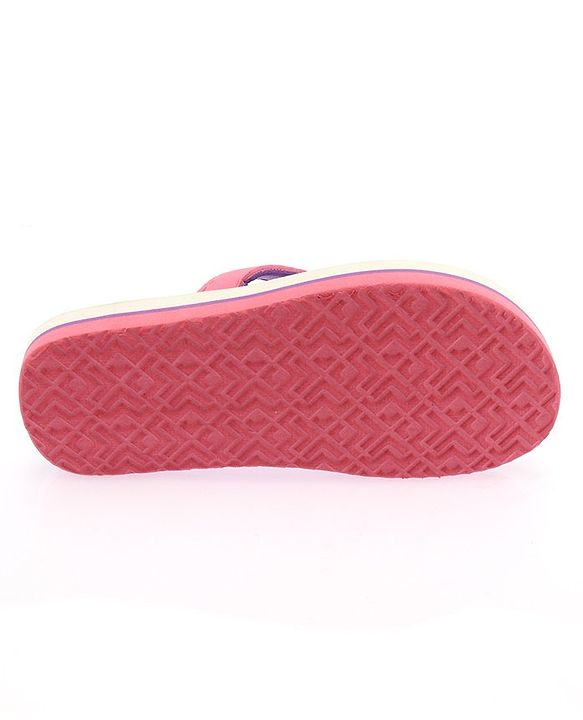 Pine Kids Slip On Flip Flops With Star Print -Lavender