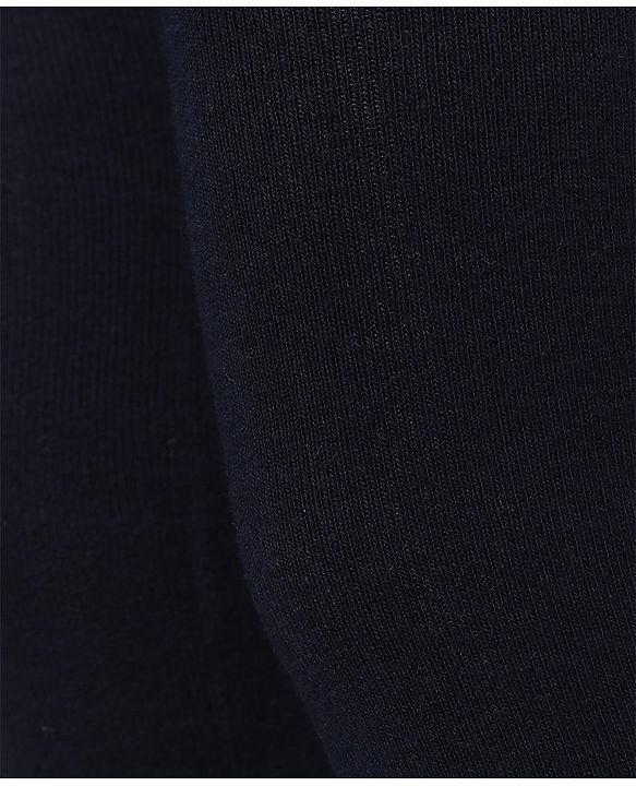 Pine Kids Cotton Knit Silvadur Antimicrobial Footed Tights - Black