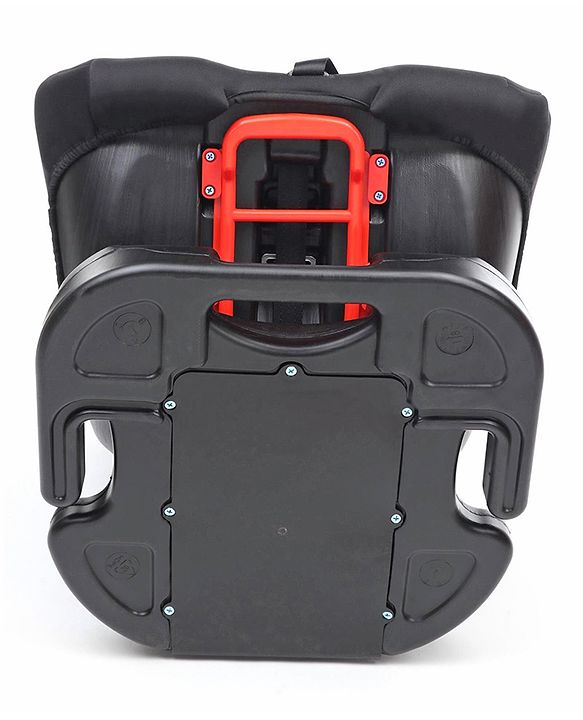 Babyhug Cruise Convertible Reclining Car Seat with Side Impact Protection - Blue & Black