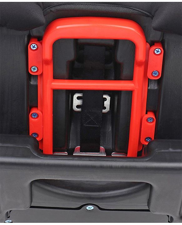 Babyhug Cruise Convertible Reclining Car Seat with Side Impact Protection - Blue & Black