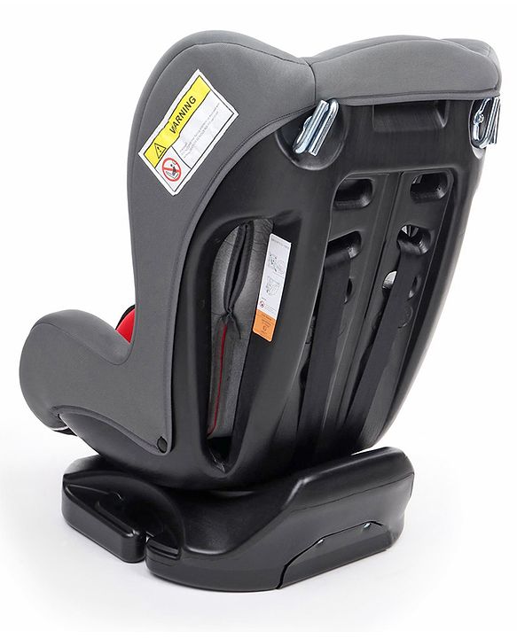 Babyhug Cruise Convertible Reclining Car Seat with Side Impact Protection - Blue & Black