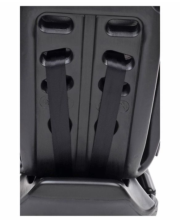 Babyhug Cruise Convertible Reclining Car Seat with Side Impact Protection - Blue & Black