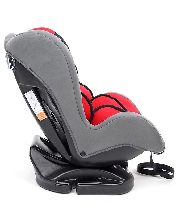 Babyhug Cruise Convertible Reclining Car Seat with Side Impact Protection - Blue & Black