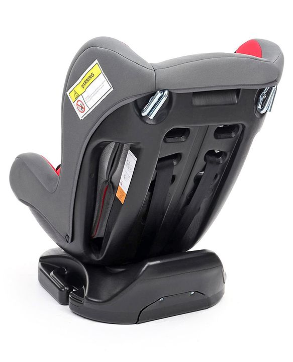 Babyhug Cruise Convertible Reclining Car Seat with Side Impact Protection - Blue & Black