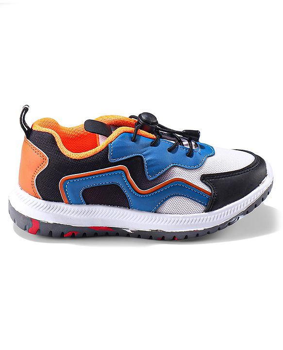 Cute Walk by Babyhug Sneakers With Lace Up Closure - Blue White