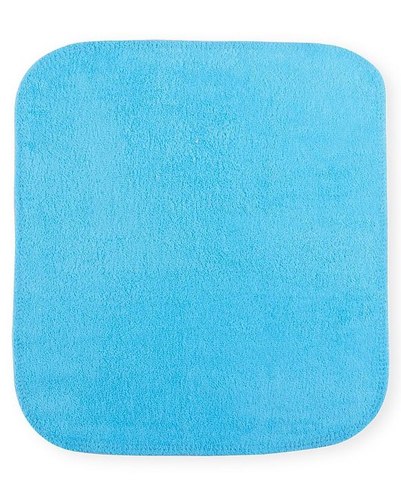 Babyhug Wash cloth Solid Colour Pack of 6 L 25 X H 25 cm - Aqua Blue