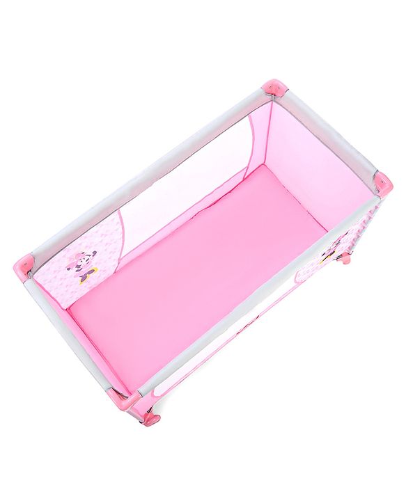 Babyhug Disney Minnie Printed Playpen - Pink