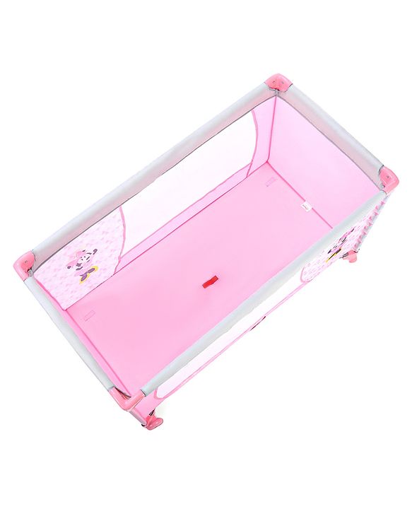 Babyhug Disney Minnie Printed Playpen - Pink