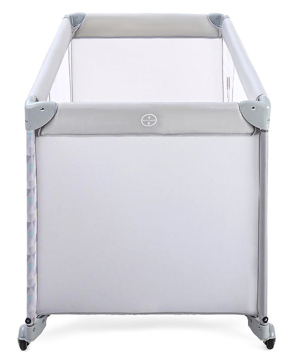 Babyhug Disney Mickey Printed Playpen - Grey