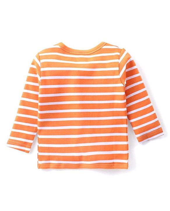 Babyhug 100% Cotton Knit Full Sleeves Front Open Vest Animal Print Pack of 3 - Orange Blue & Yellow