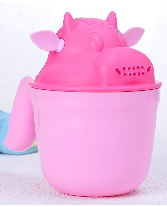 Babyhug Cow Shape Shampoo Rinse Cup - Pink