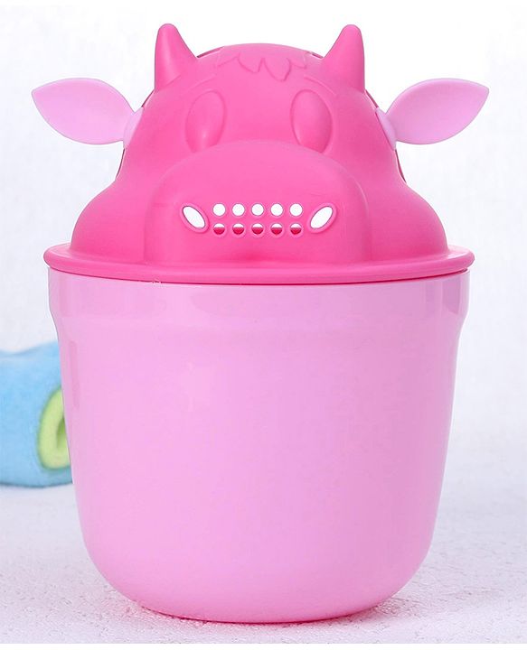 Babyhug Cow Shape Shampoo Rinse Cup - Pink