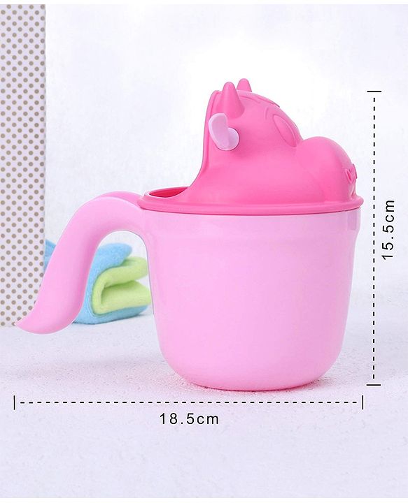 Babyhug Cow Shape Shampoo Rinse Cup - Pink