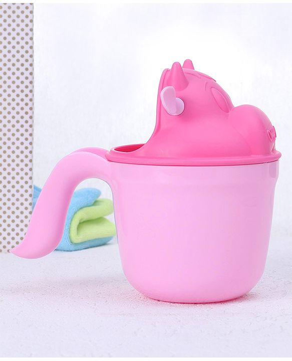 Babyhug Cow Shape Shampoo Rinse Cup - Pink