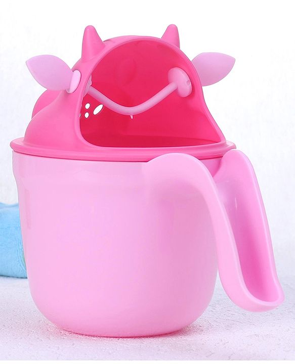 Babyhug Cow Shape Shampoo Rinse Cup - Pink
