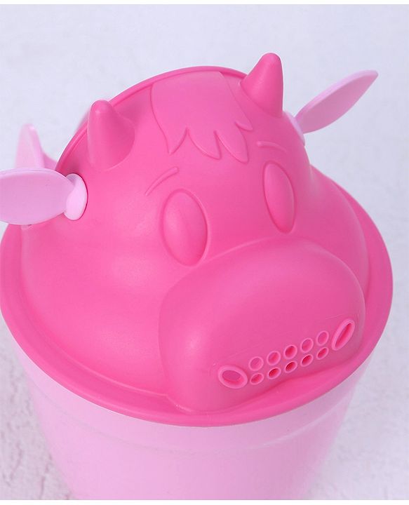 Babyhug Cow Shape Shampoo Rinse Cup - Pink