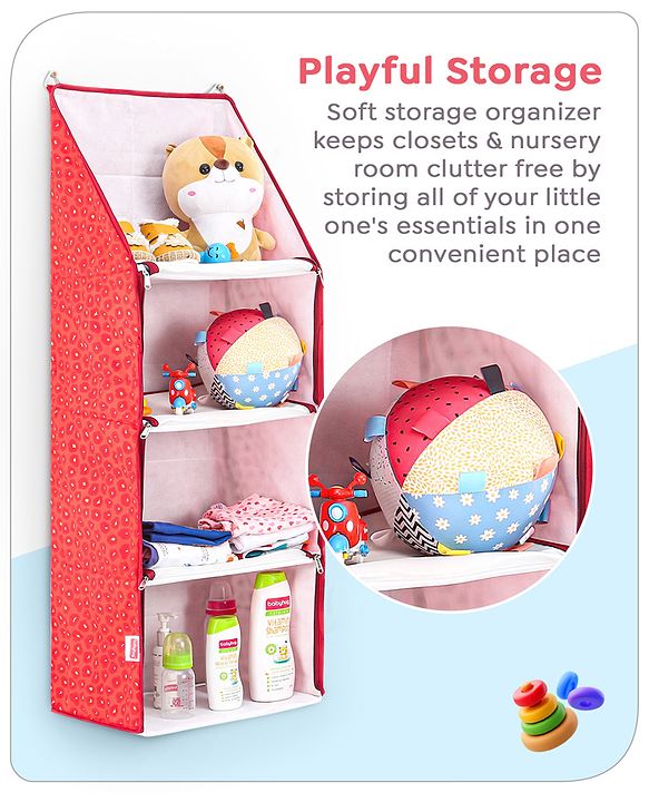 Babyhug Disney Hanging Organiser The Lion King Theme- Red