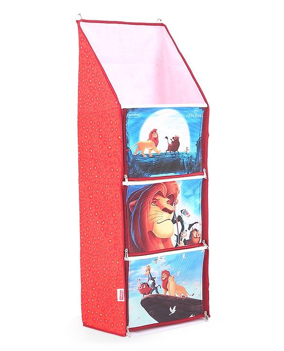 Babyhug Disney Hanging Organiser The Lion King Theme- Red