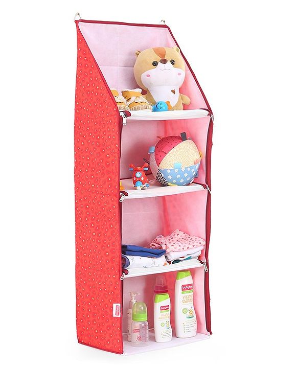 Babyhug Disney Hanging Organiser The Lion King Theme- Red