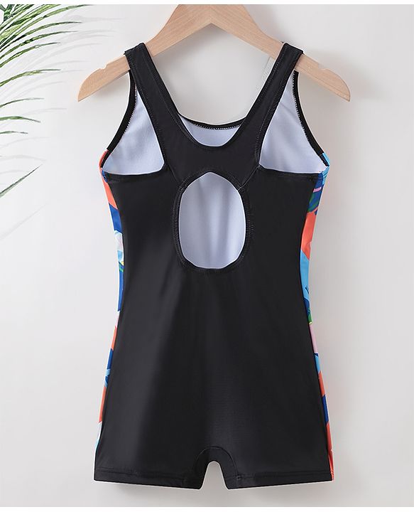 Pine Active Sleeveless Legged Swimsuit - Black