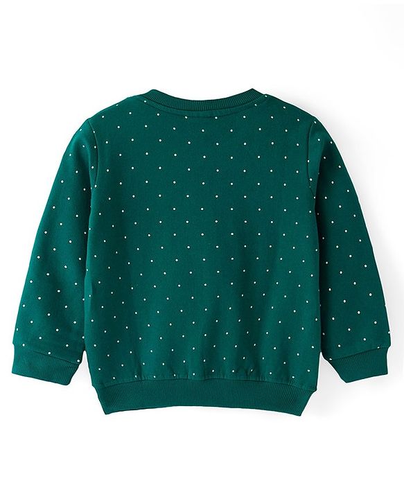 Babyhug Cotton Knit Full Sleeves Floral & Butterfly Printed Sweatshirts Pack of 2 - Multicolour